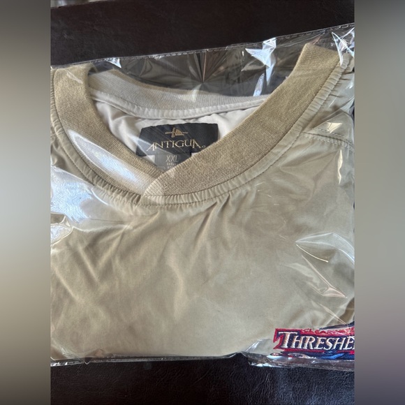 Clearwater Threshers Baseball Pull Over Performance Longsleeve Beige Top XXL - Picture 7 of 7